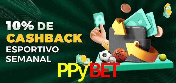 10% de bônus de cashback na PPybet