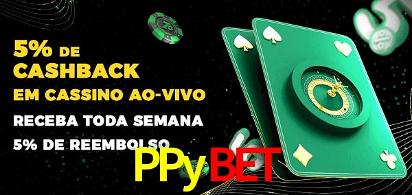 Promoções do cassino ao Vivo PPybet
